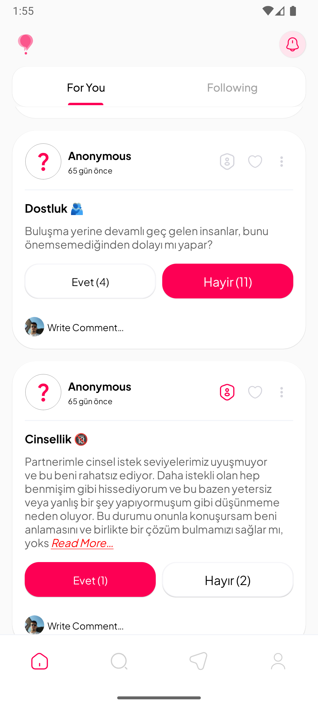 Sence App Preview